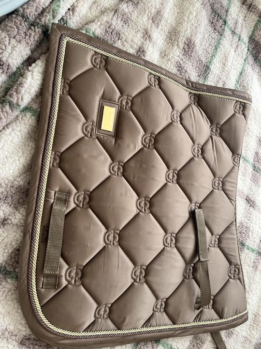 ES posdsedlová dečka champagne/gold, DR