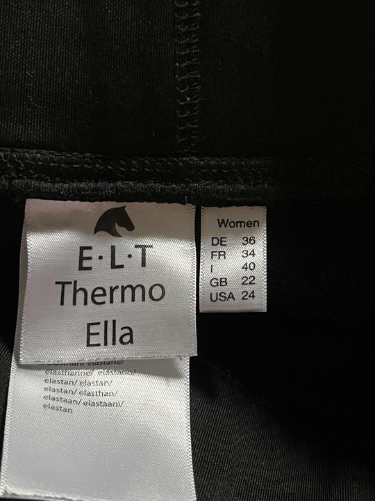 Jeggings ELT Termo Ella Grip sed dámské 🖤