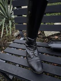 Vysoké jezdecké boty HKM Valencia - Standard