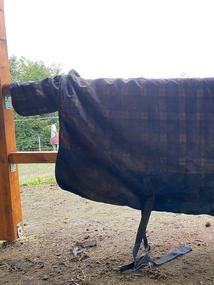 zimní deka s vyšším krkem