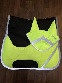 Reflexní set - podsedlová dečka a čabraka