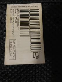 Fouganza safety 100 bodyprotector black JR