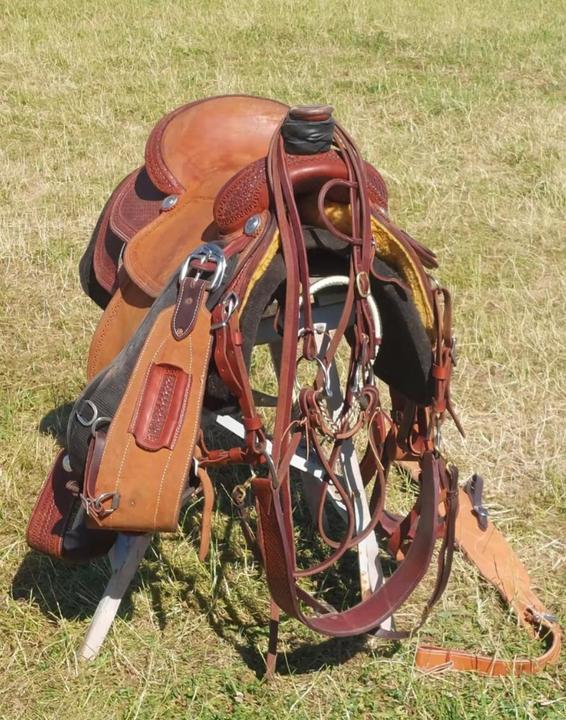 westernové roper sedlo Buckaroo Custom Saddles