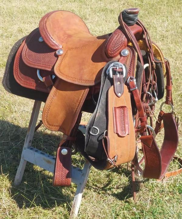 westernové roper sedlo Buckaroo Custom Saddles