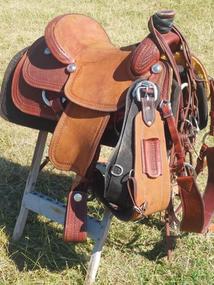 westernové roper sedlo Buckaroo Custom Saddles