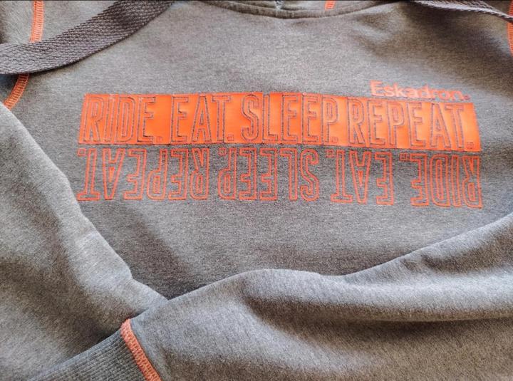 Eskadron Equestrian mikina S sivá s kapucňou jazdecká